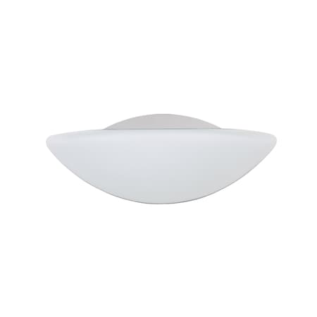 Besa Lighting Jamie Vanity, Opal Matte, Chrome Finish, 1x60W Halogen 1WM-231807-CR